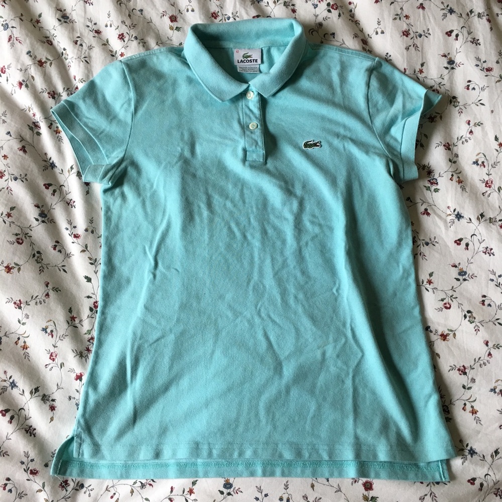 lacoste collared shirt